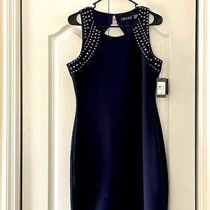 Sleeveless Navy Blue dress